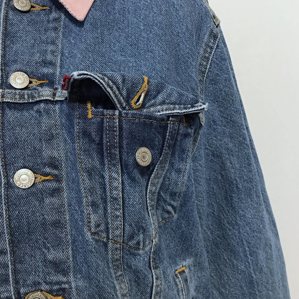 Levi's NWT Ex-Boyfriend Trucker Jean Jacket Women Various - Picture 4 of 13